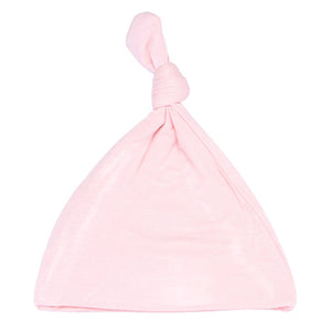 Heavenly Pink Knotted Hat