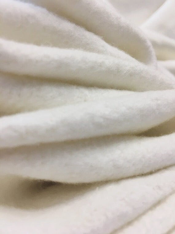 Hemp and organic cotton fabric yardage, 60% hemp and 40% organic cotton, perfect for baby products and eco-friendly projects.