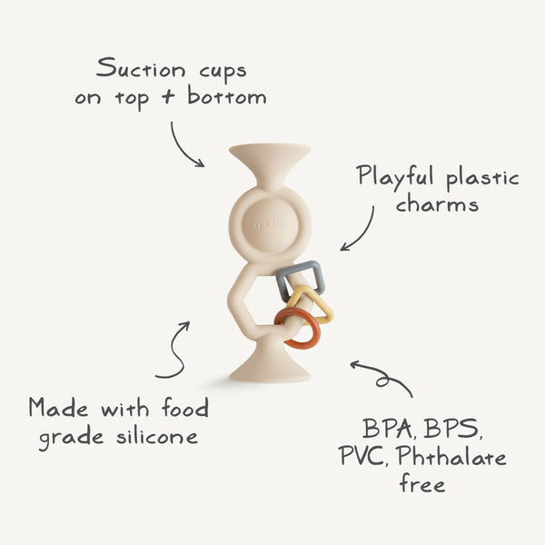HexaPop Suction Toy for babies, colorful design, engaging sensory play, angle 16 view showcasing its fun features.
