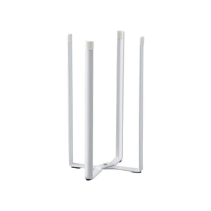 Collapsible Steel Bottle Dryer - Space-saving drying rack for baby bottles, shown at angle 7.