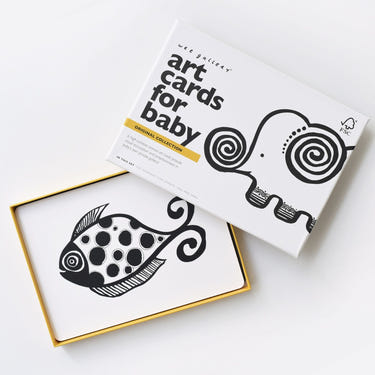 Original Art Cards for Baby - Engaging and colorful designs for early visual stimulation and development.
