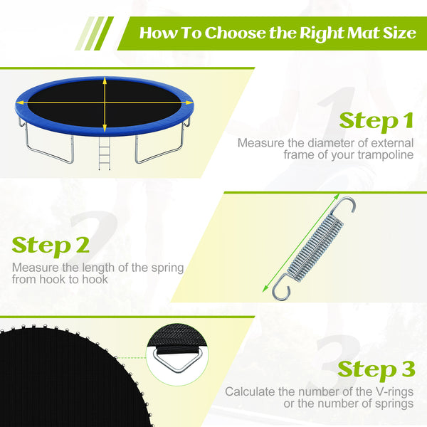 High-Elastic PP Replacement Jumping Mat - Safety Net