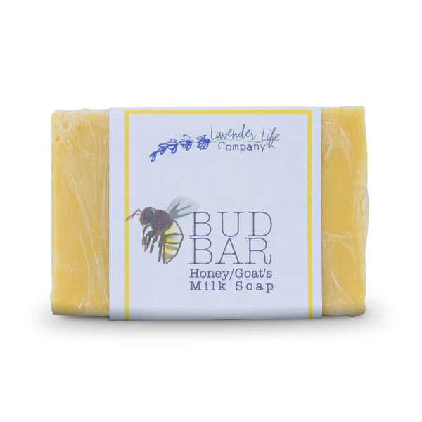 Honey Bar Soap for Babies with Lavender & Goat’s Milk - Gentle shampoo and body wash for delicate skin.