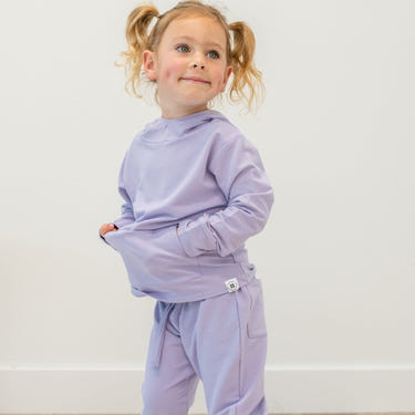 Hooded Jogger Set Orchid Petal