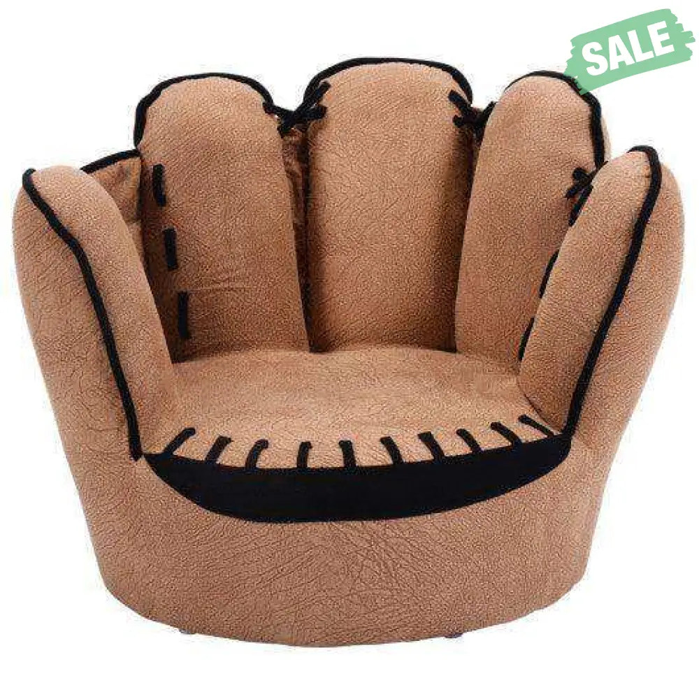 Household Five Fingers Baseball Glove Shaped Kids Leisure Upholstered Sofa Kids Chairs & Seating