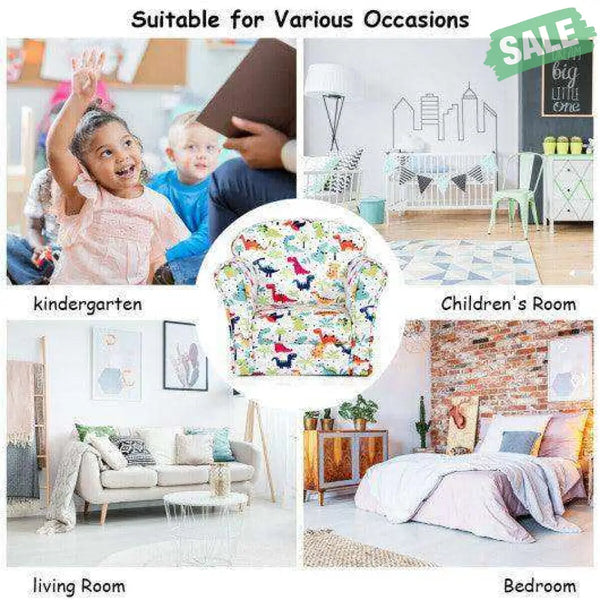 Household Toddler Furnishings Children Armrest Cute Lovely Single Sofa Kids Chairs & Seating