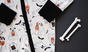 Howl-O-Ween Pups (Convertible Zip Footies)