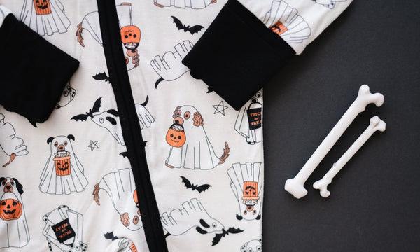 Howl-O-Ween Pups (Convertible Zip Footies)