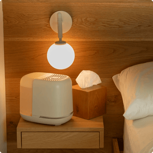 Canopy Bedside Humidifier 2.0 Mold-Inhibiting Dishwasher-Safe