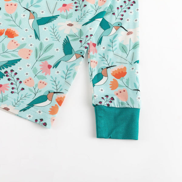 Hummingbird Bloom (Long Sleeve PJ)