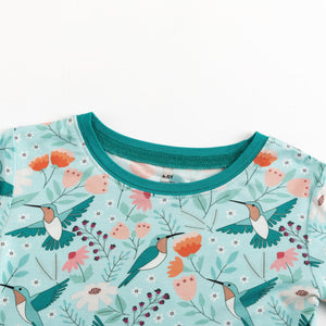 Hummingbird Bloom (Long Sleeve PJ)