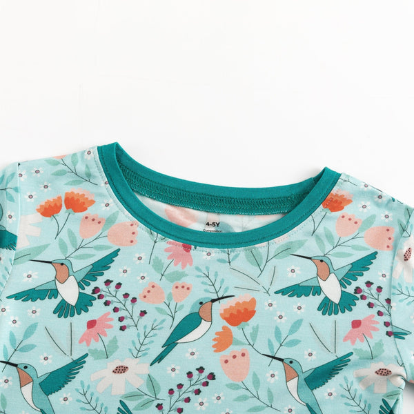 Hummingbird Bloom (Long Sleeve PJ)