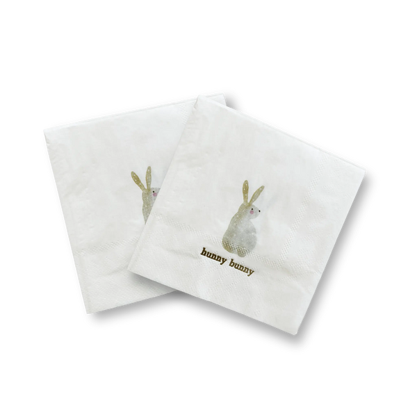 Hunny Bunny Small Disposable Paper Napkins (16pcs)