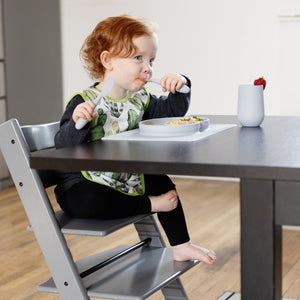 Desert Cactus Bapron for babies, stylish and functional, shown at angle 7. Perfect for mealtime messes.