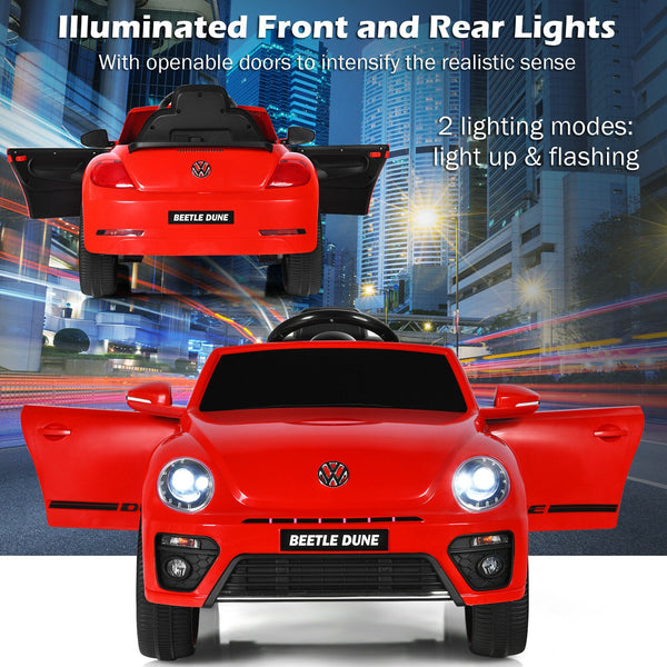 Volkswagen Beetle Kids Electric Ride On Car with Remote Control