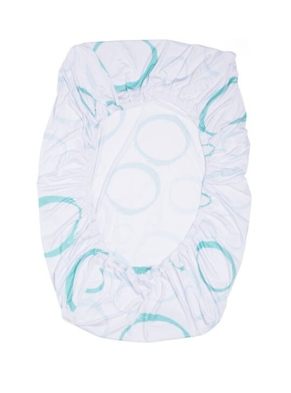 Soft Minky Jersey crib sheet featuring adorable baby dogs, perfect for a cozy nursery.