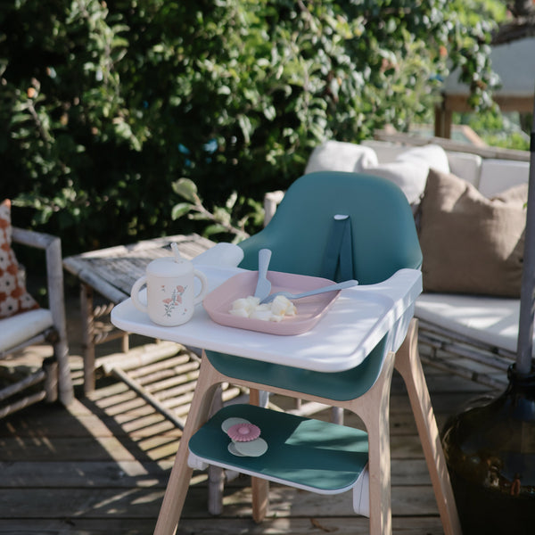 Silicone Training Cup + Straw