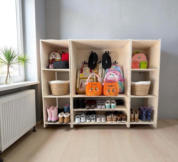 HARPER V3- Toddler Wardrobe + Classroom Cubbies