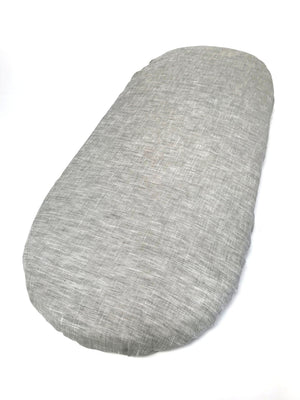 Gray Linen - Custom Made Fitted Sheet