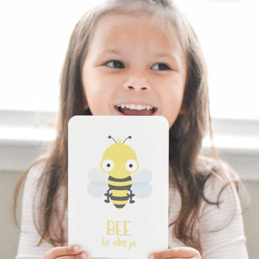 "Colorful Bugs Flashcards for early learning and sensory play, perfect for engaging babies and toddlers."