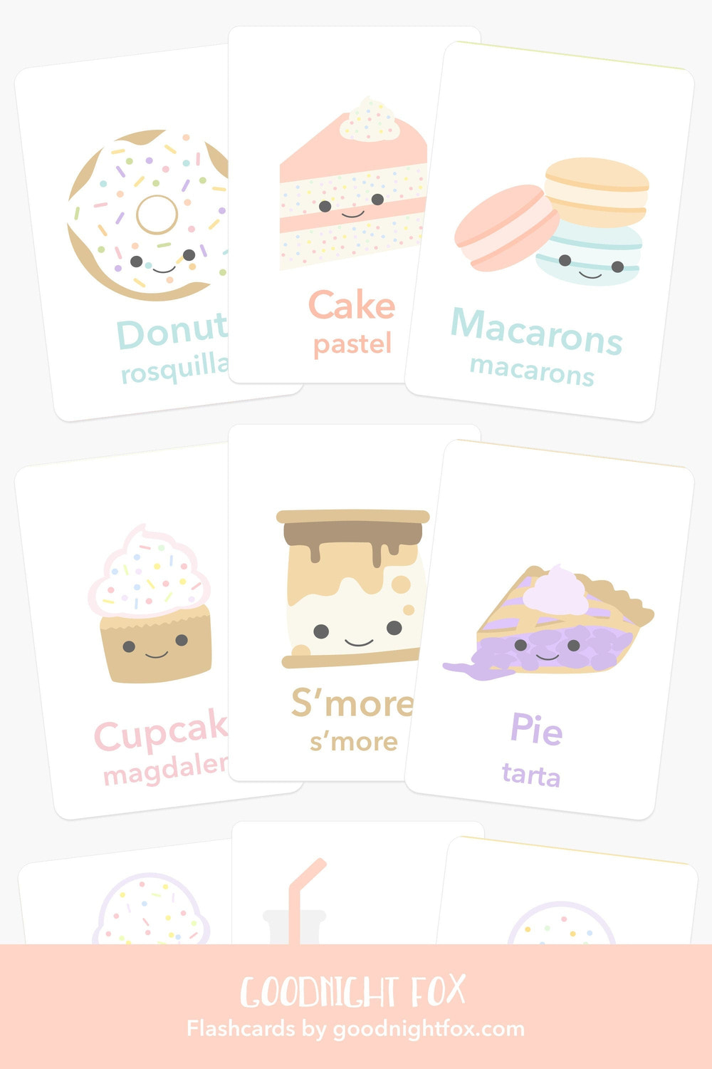 Sweets Flashcards