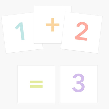 Basic Subtraction Flashcards