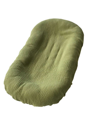 Snuggle Me Infant Lounger Slip Cover - Organic Cotton Double Gauze - MOOGCO Baby