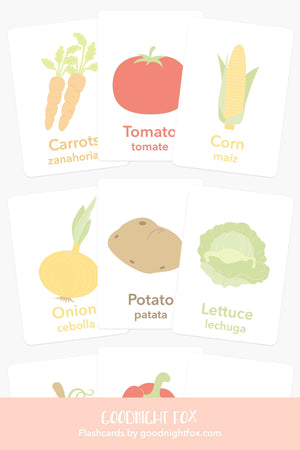 Vegetable Flashcards
