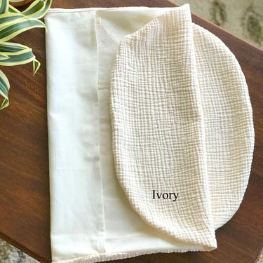 Lounger Slip Cover - Organic Cotton Double Gauze - Choose your Brand and Color - MOOGCO Baby