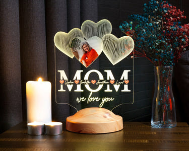Gift for Mom with Photo for Mothers Day Gift, Mother in Law Gift by Drn Gift Store
