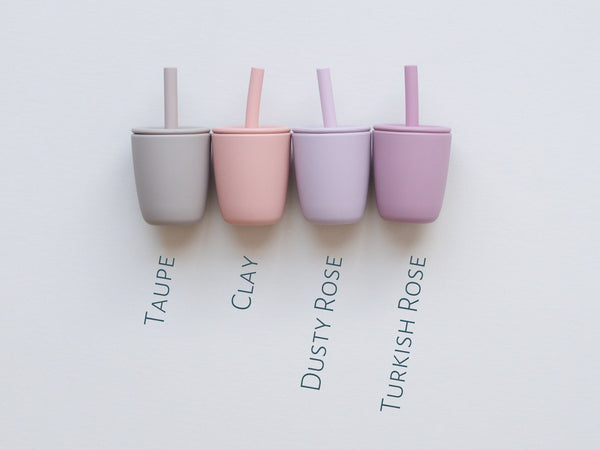 Mini Straw Cup - Silicone Straw Cup for Babies & Young Toddlers