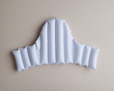 Inflatable cushion insert for IKEA Antilop high chair, enhancing comfort and support for babies.