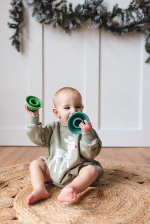 Rudolph Sweatshirt Romper