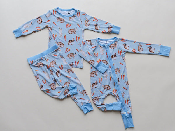 Hoppy Dudes Bamboo Zippy Pajamas