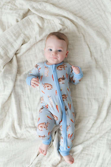 Hoppy Dudes Bamboo Zippy Pajamas