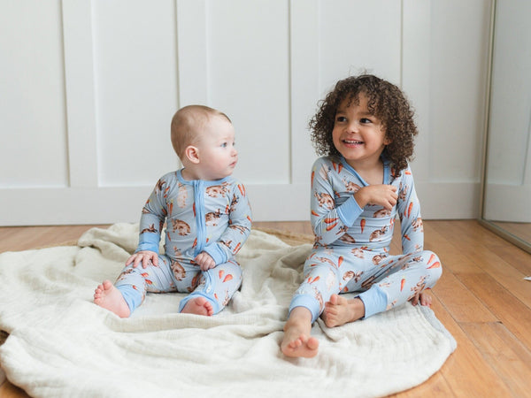Hoppy Dudes Bamboo Zippy Pajamas