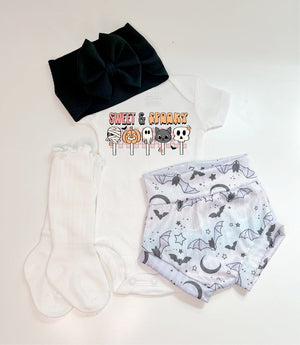 Sweet and Spooky Halloween Bummies Set