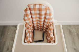 Pumpkin Gingham IKEA Antilop Cushion Cover