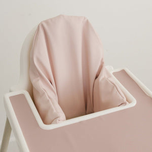 Blush Pink Vegan Leather IKEA Antilop Cushion Cover