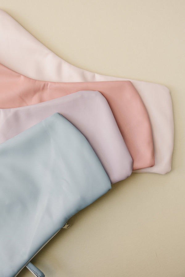 Blush Pink Vegan Leather IKEA Antilop Cushion Cover