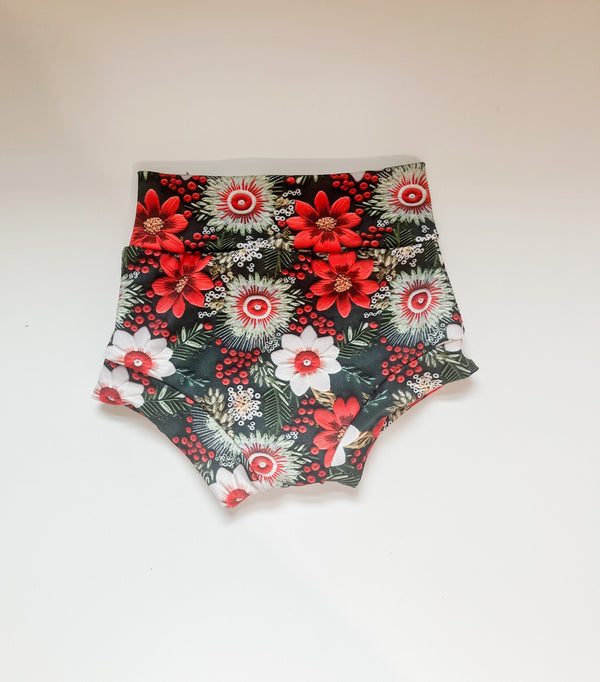 Christmas Embroidery Inspired Bummies Set