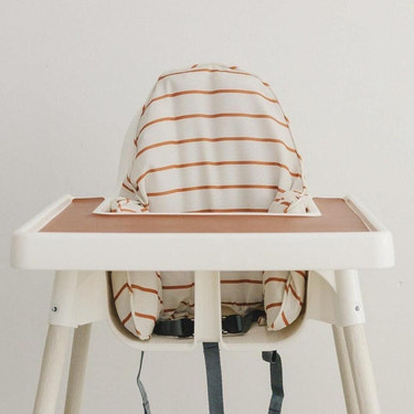 Camel Stripe Cushion Cover for IKEA Antilop Highchair