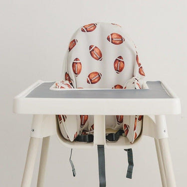 Little Joy Co Football Highchair Cushion Cover IKEA Antilop Wipeable