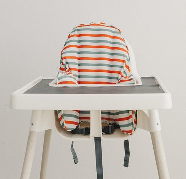 Christmas Stripes Cushion Cover for IKEA Antilop Highchair