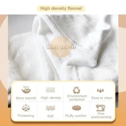 Personalized White Bunny Blanket: Rainbow Patchwork Microfiber Throw, Rabbit, Super Soft Name Gift