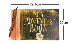 Vintage Inspired Adventure Scrapbook Album: Travel, Wedding, Anniversary, Keepsake Diary, Photo Memory Journal