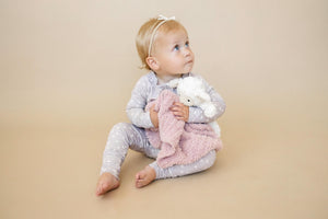 Oopsie Daisy Bamboo Zippy Romper - Bamboo Baby Pajamas - Purple Floral Flower Print Girl Newborn Baby