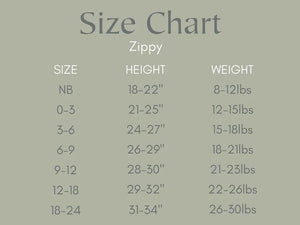 Oopsie Daisy Bamboo Zippy Romper - Bamboo Baby Pajamas - Purple Floral Flower Print Girl Newborn Baby
