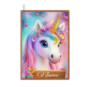 Personalized Unicorn Notebook: Fantasy A5 Journal, Custom Name Gift, Diary Keepsake