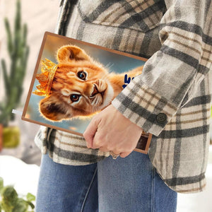 Personalized Lion Cub Notebook: Jungle Safari A5 Journal, Diary Keepsake for Writers